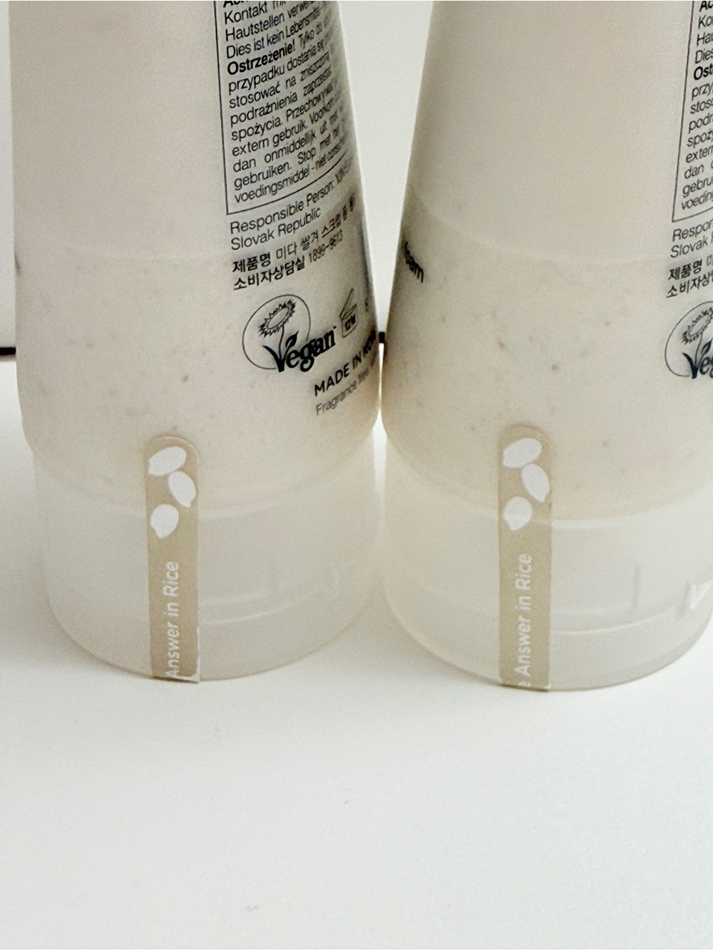 Midha Rice Bran Scrub Foam: Deep Cleansing, Pore-Purifying & Hydrating (x 2) - Picture 2 of 2